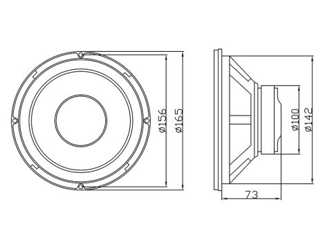 BLOW A-165 4Ohm Lautsprecher - 2