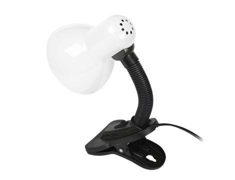 Schreibtischlampe LB-08 mit Clip weiß - 2