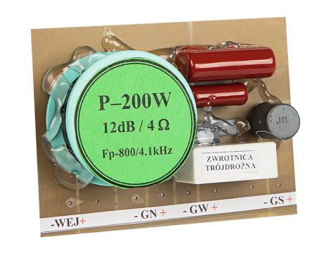 Dreiwege-Lautsprecherkreuzung200W/4Ohm