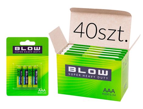 BLOW SUPER HEAVY DUTY AAA R03P BLISTER Batterie