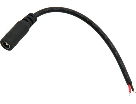 DC 2,5/5,5 Buchse mit 15cm Kabel