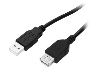 USB-Stecker A - A 1,0m SOCKET-PINTER