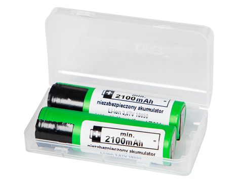 18650 li-ion 2pcs. 2100mAh Zinn 3.6V SONY/Murata Batterien