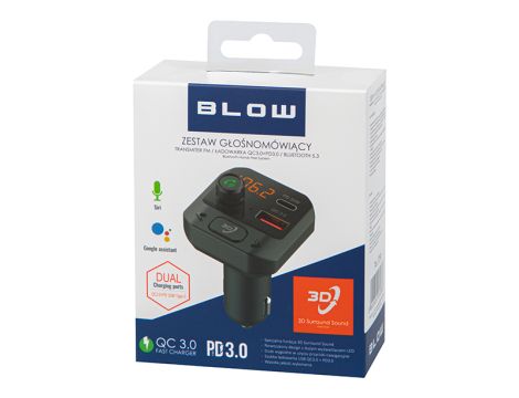 BLOW BT FM-Freisprecheinrichtung + 3D-Stereo - 4