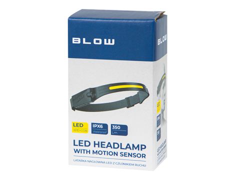 LED-Kopflampe mit Bewegungssensor-Stirnband - 4