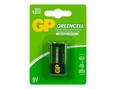 Bateria 6F22 GREENCELL GP 9V