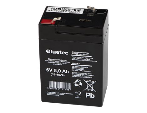 6V 5Ah BLUETEC Gel-Batterie