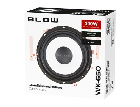 BLOW WK650 4Ohm Auto-Subwoofer-Lautsprecher - 3