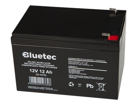 Gel-Batterie 12V 12Ah BLUETEC