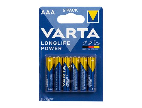 Bateria alkaliczna AAA 1.5 LR3 Varta LONGLIFE POWER