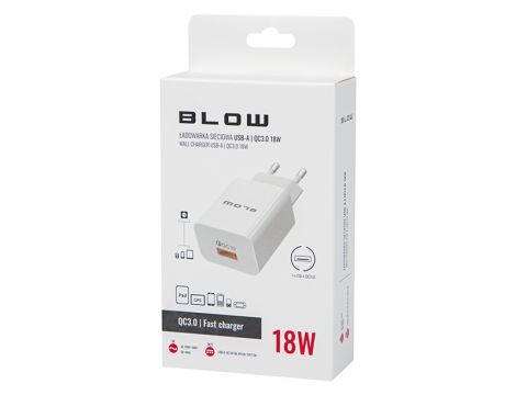 Ładowarka sieciowa gniazdo USB QC3.0 - 4