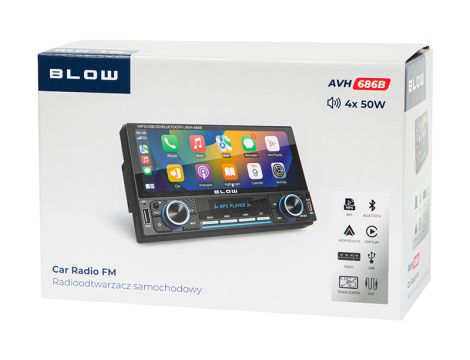 Radio BLOW AVH-686B RDS MP3/USB/micro SD/BLUETOOTH - 6