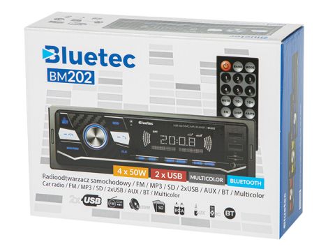 Radio BLUETEC BM202 MP3/USB/micro SD/BLUETOOTH - 5