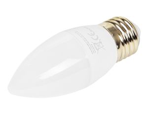 Żarówka LED  E27 C37 ECO 7W b.neutralna - image 2