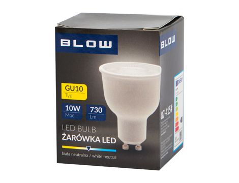 Żarówka LED  GU10 10W 230V b.neutralna - 3