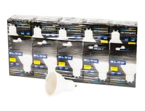 Żarówka LED  GU10 8W 230V neutralna 10szt