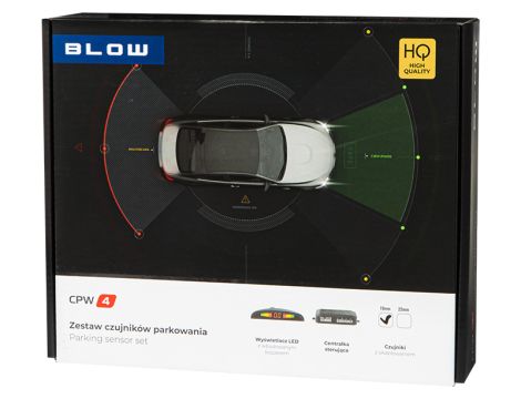 BLOW Rückfahrsensor CPW4 (schwarz) 19mm - 2