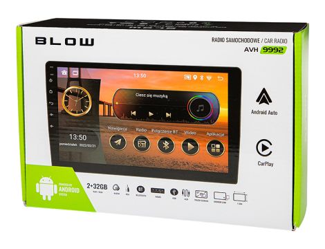 Radio BLOW AVH-9992 2DIN 9" Android/WiFi/GPS/CARPLAY - 6