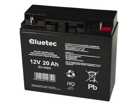 Akumulator żelowy 12V 20Ah BLUETEC