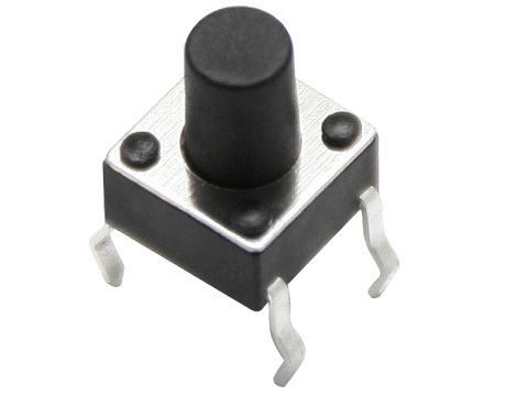 Przełącznik tact switch 6x6 h=5.0mm (0.8mm 160u50gf)