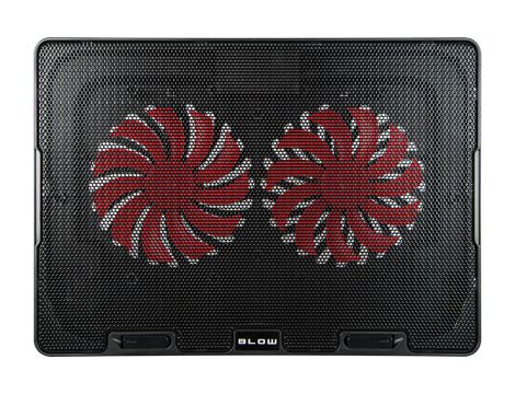 Podstawka chłodząca laptop 2 FAN SAMBA RED - 3