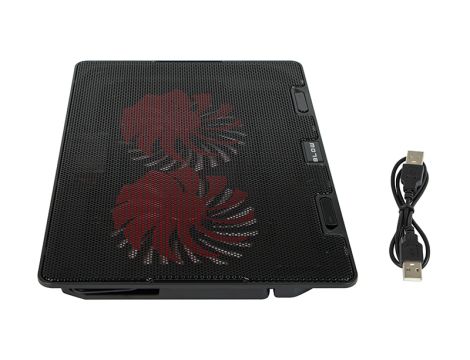 Podstawka chłodząca laptop 2 FAN SAMBA RED - 4