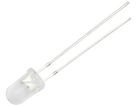 DIODA LED  5mm ( NIEBIESKA clear )