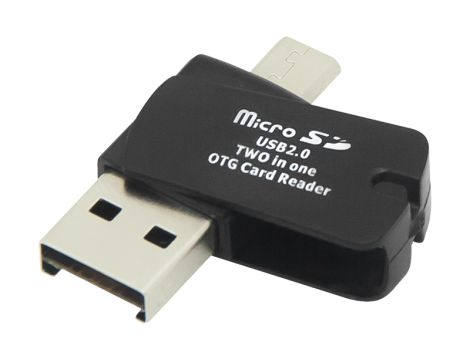 Micro SD Kartenleser 2in1