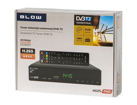 DVB-T2 Tuner Decoder BLOW 4625FHD Paket V2 - 4