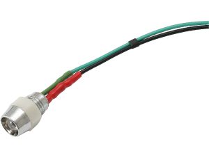 LED 5mm (WEISS 12V) Blinkleuchte mit Kabel