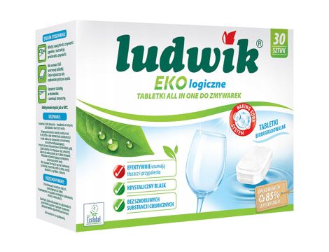 Ökologische Geschirrspültabletten All in one 30 Stück LUDWIK