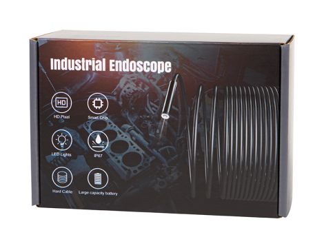 Endoskop-Doppellinsenkamera 8mm 5m LCD 4,3" - 4