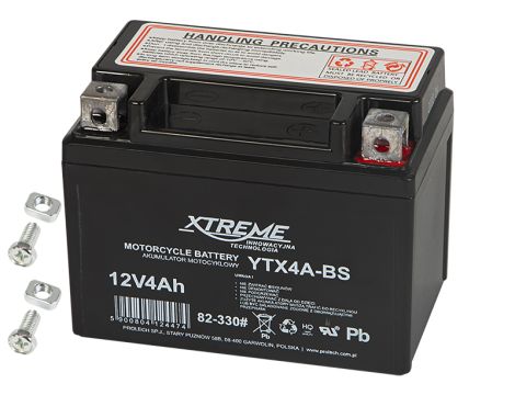 Motorrad-Batterie 12V 4Ah XTREME