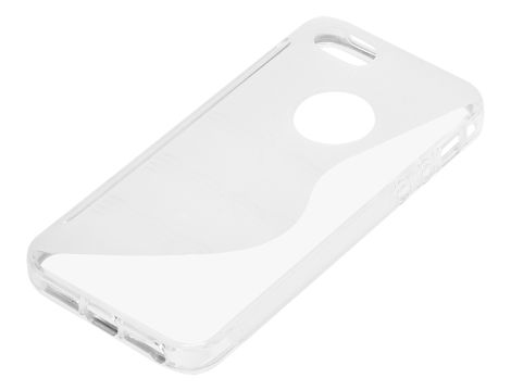 iPhone 5s Hülle transparent "S"