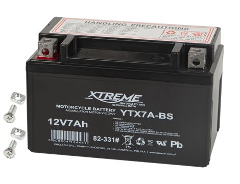 Motorrad-Batterie 12V 7Ah XTREME