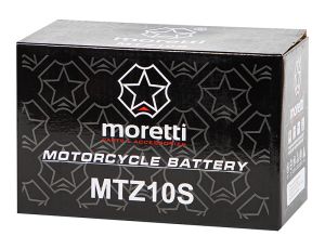 Motorrad-Batterie 12V 8.6Ah MTZ10S MORETTI - image 2