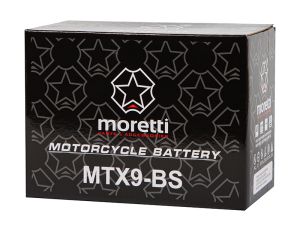 Motorrad-Batterie 12V 8Ah MTX9-BS MORETTI - image 2