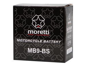 Motorrad-Batterie 12V 9Ah MB9-BS MORETTI - image 2