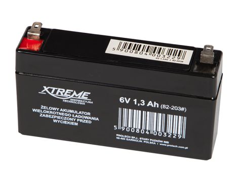 Gel-Batterie 6V 1.3Ah XTREME