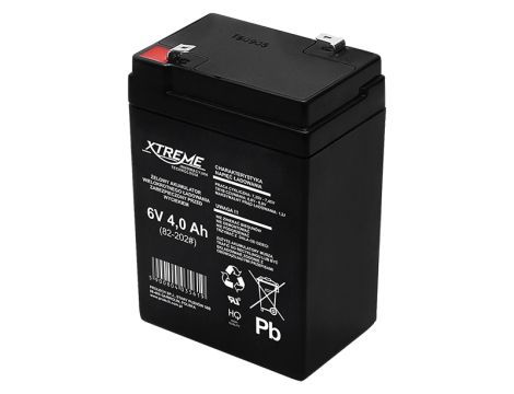 Gel-Batterie 6V 4Ah XTREME