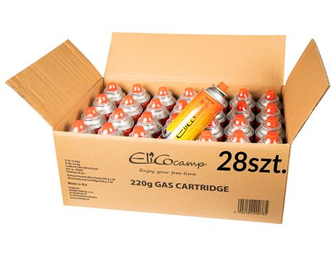 Universalgas ELICO CAMP 220G 28-PAK 393ml Kartusche