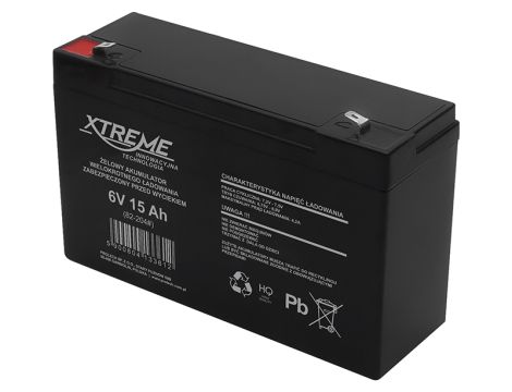 Gel-Batterie 6V 15Ah XTREME