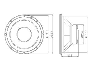 BLOW Lautsprecher A-250 4Ohm - image 2